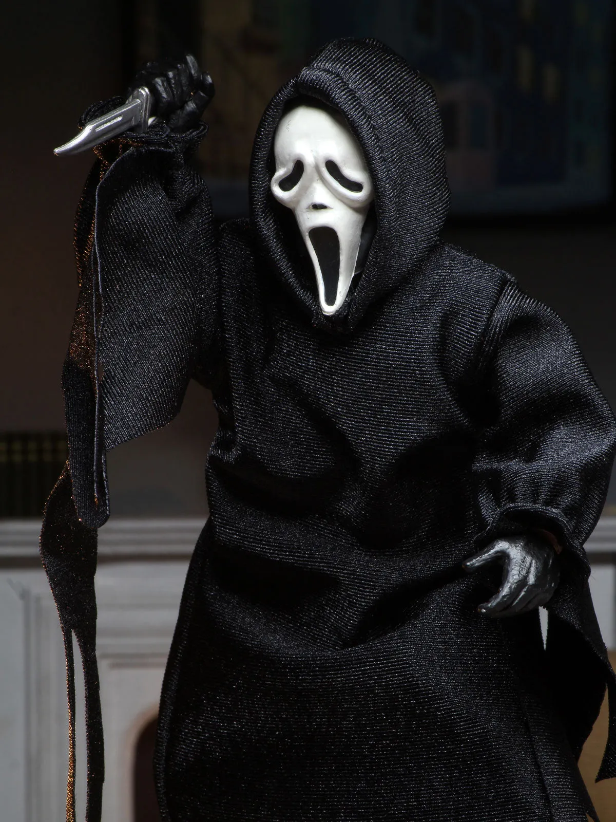 Ghost Face - 8” Clothed Figurine - Scream - NECA Collectibles