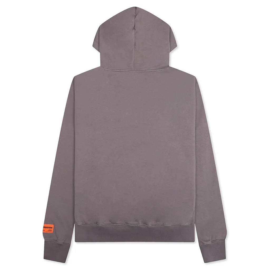 Heron Censored Hoodie - Grey/Yellow