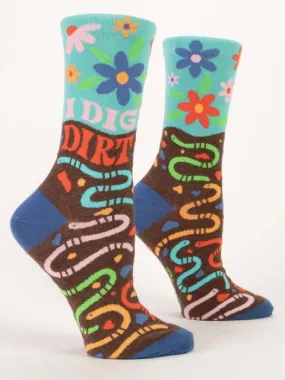 I Dig Dirt Socks by Blue Q