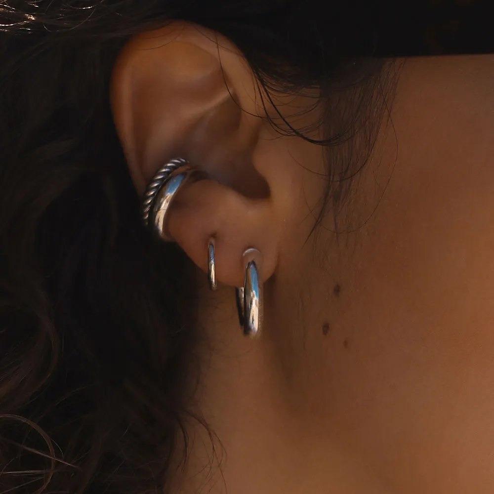 Jane Silver Earcuff