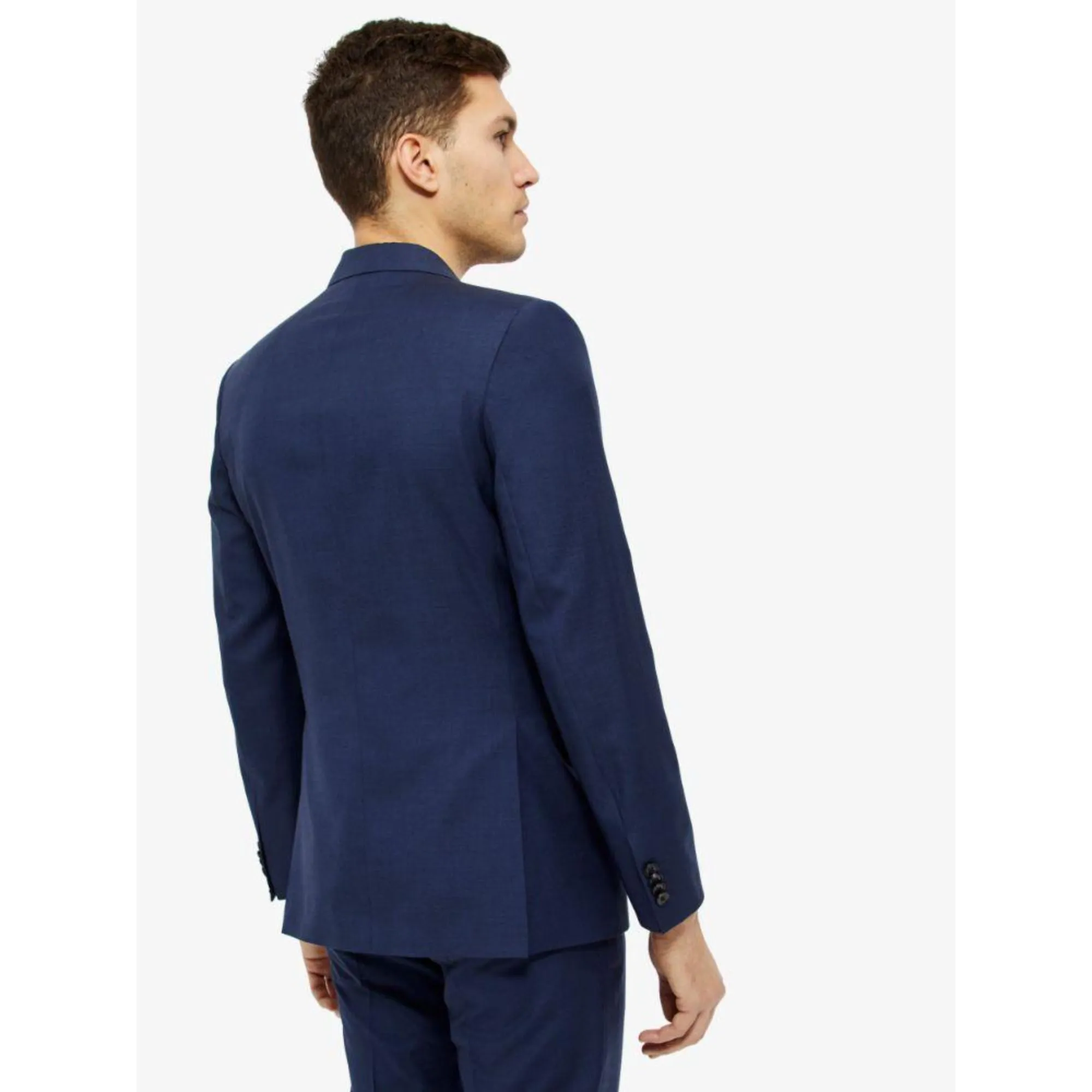 J.Lindeberg Donnie Chin Mohair Blazer - MID BLUE