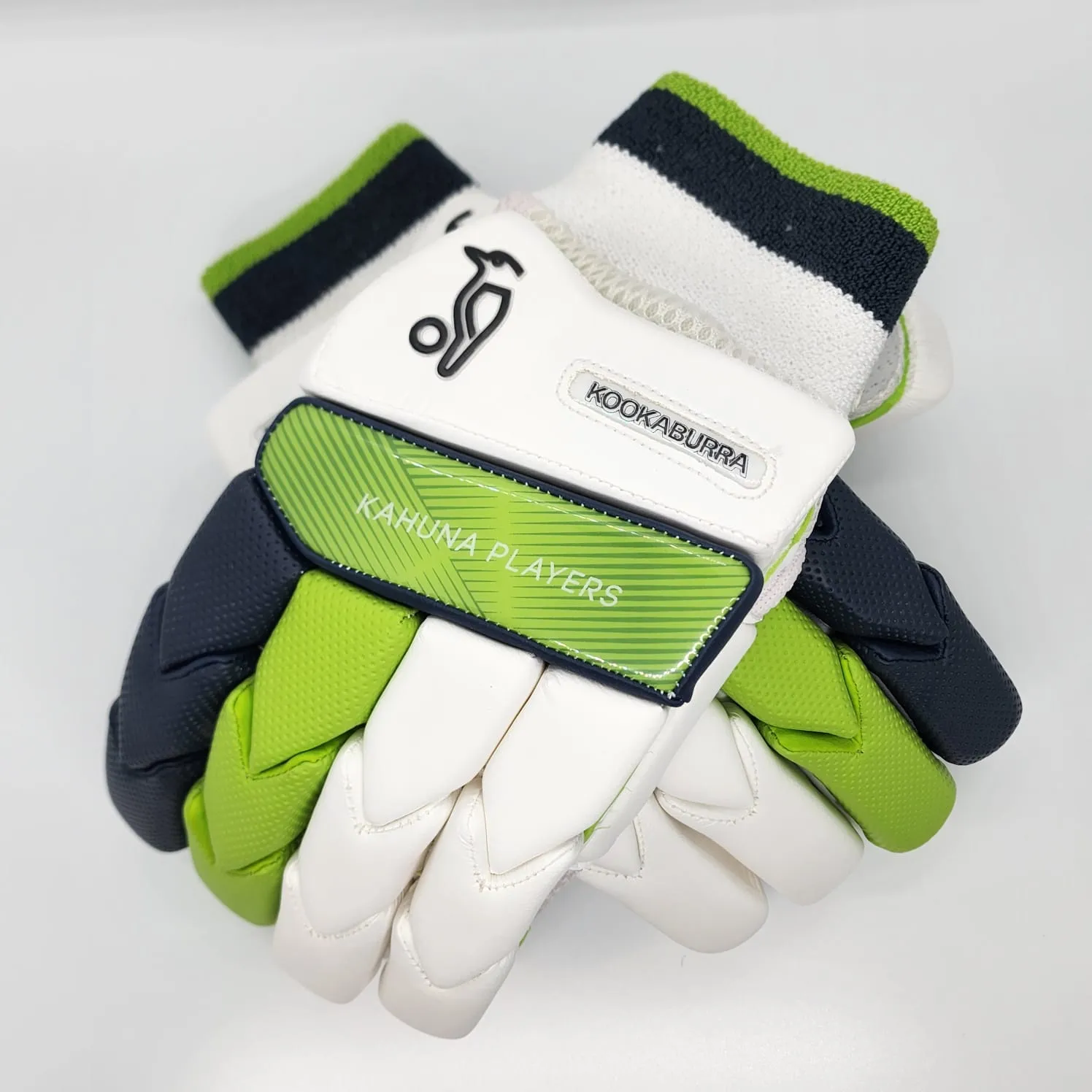 Kookaburra Kahuna Players Cricket Batting Gloves Men Size Green - For Right Hand Players