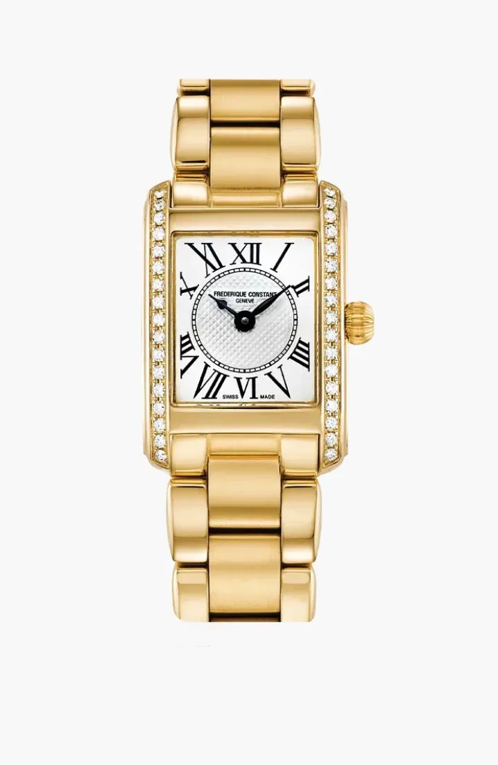 Ladies Classics Carree with Diamonds