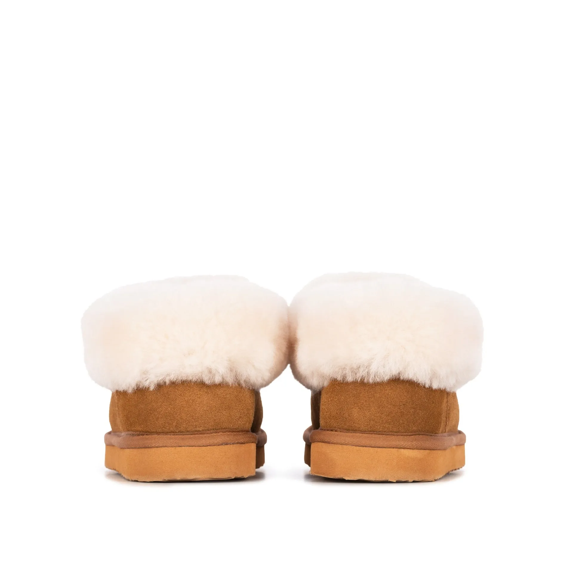 Ladies Evelyn Tan Sheepskin Moccasin