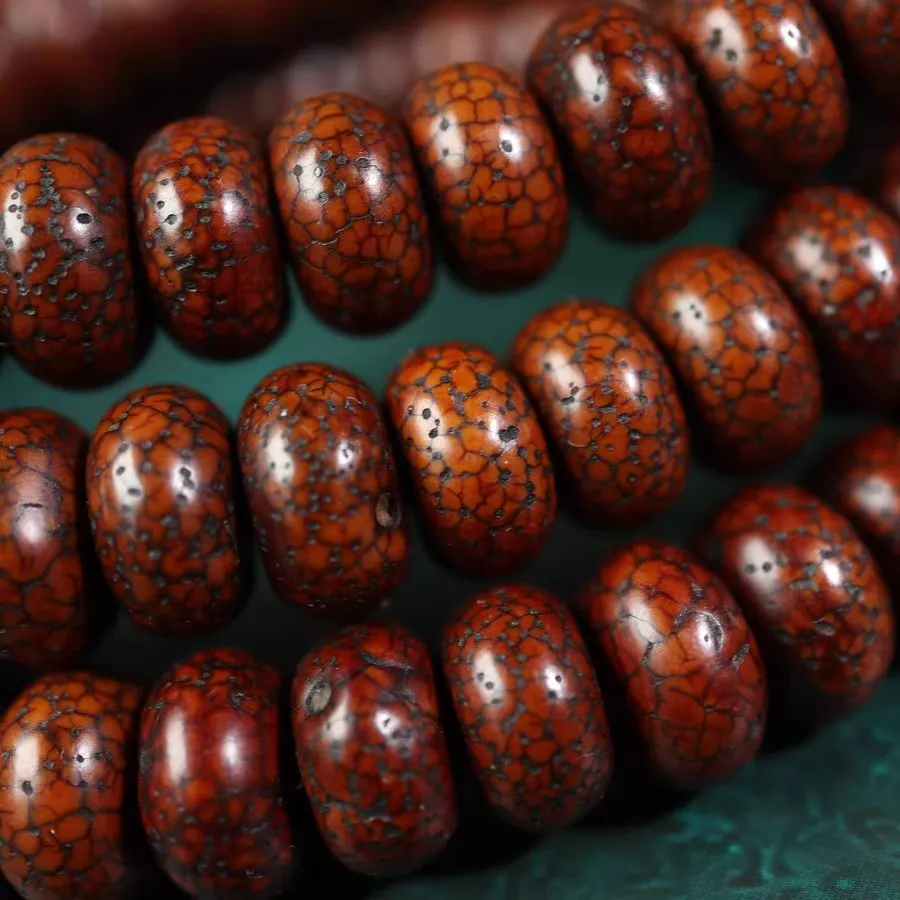 Large Antique Tibetan Lotus Seed Mala