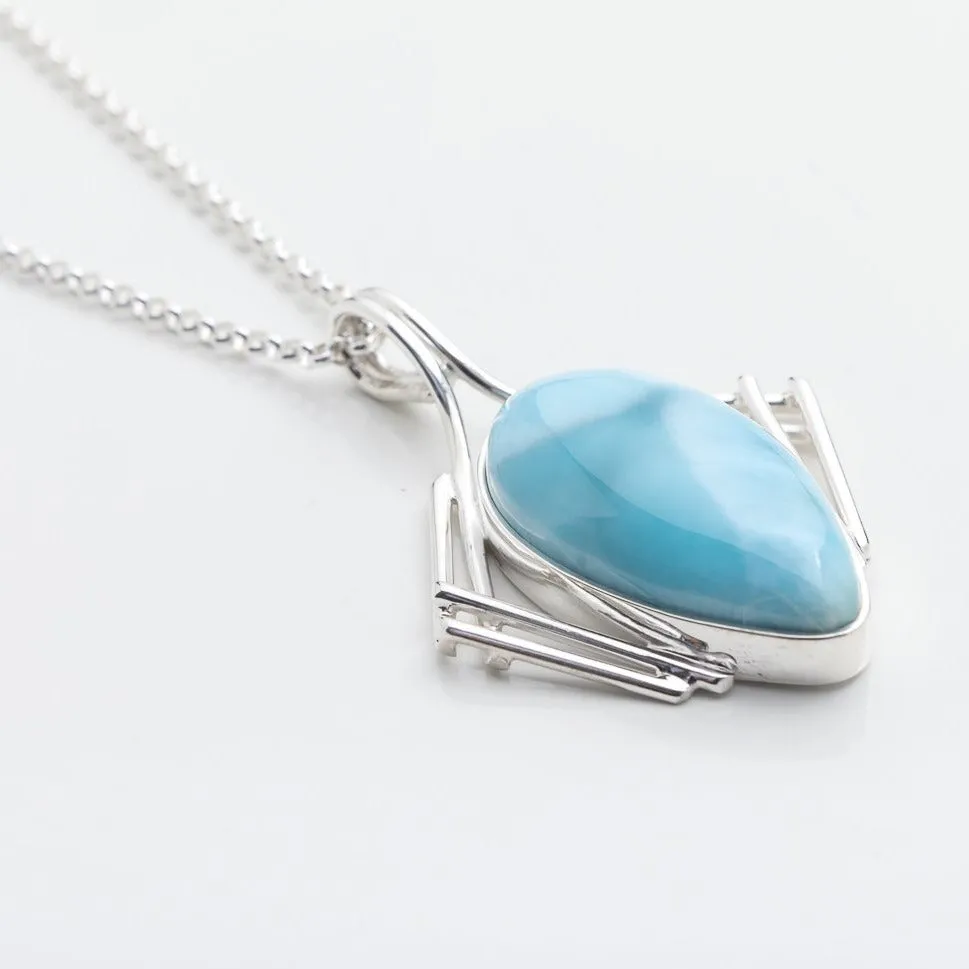 Larimar Pendant Angela