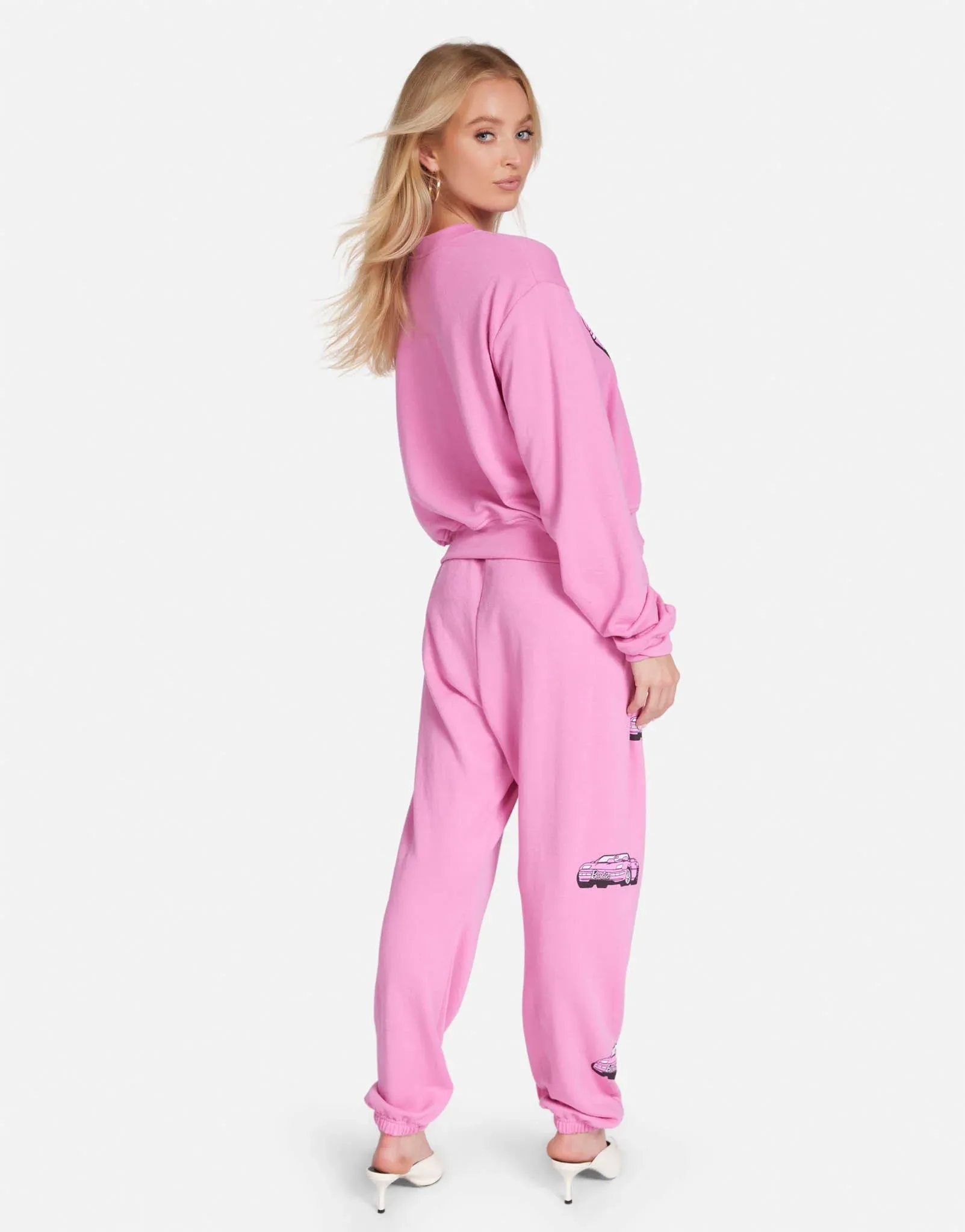 Lauren Moshi - Barbie Spalding Convertible Sweater - Pink