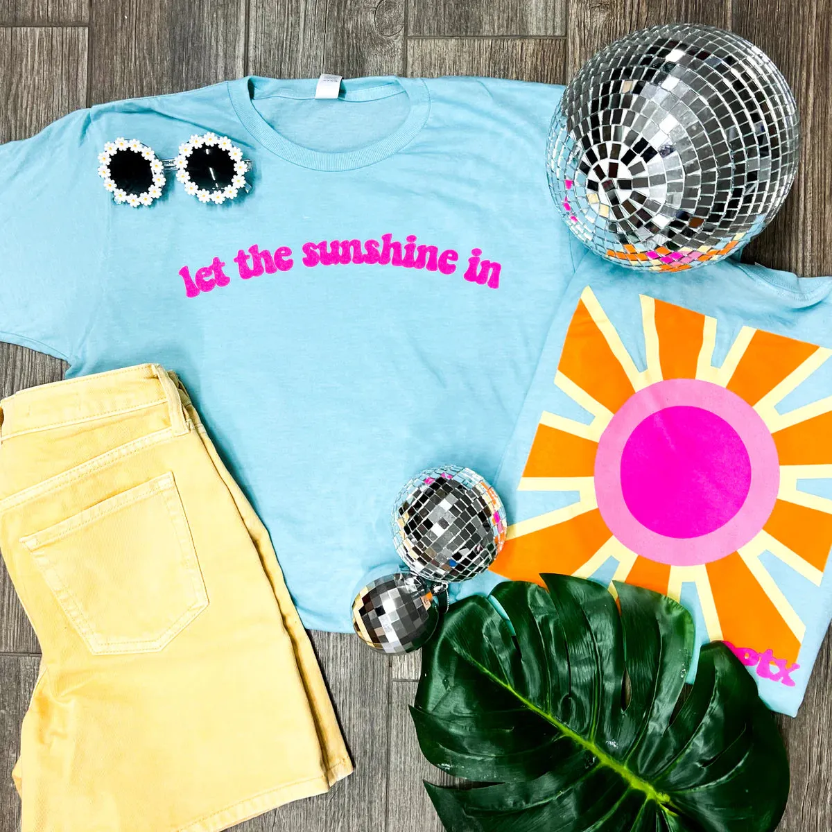 Let The Sunshine In Graphic Tee