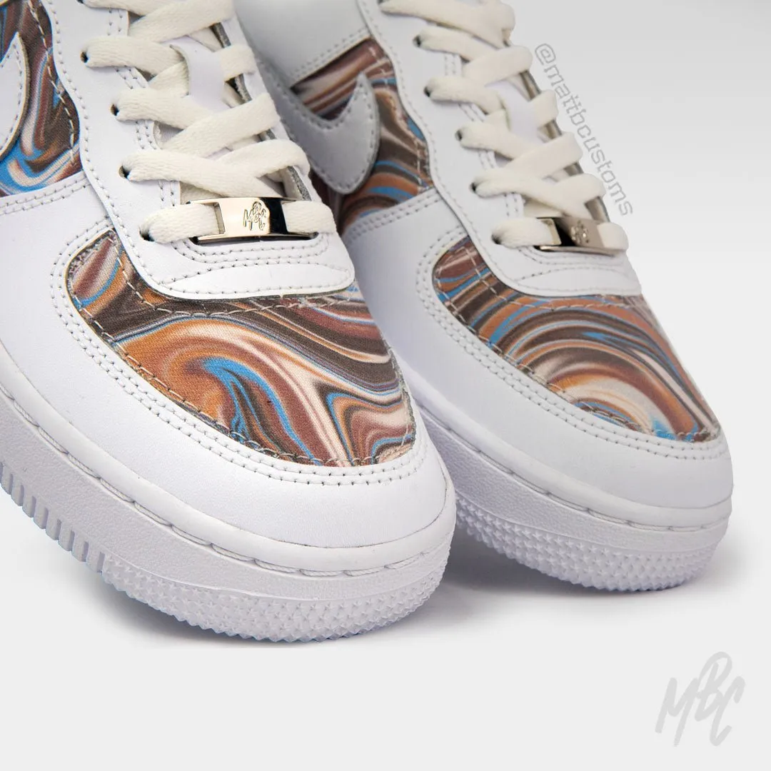 Liquid Marble - Air Force 1 Custom