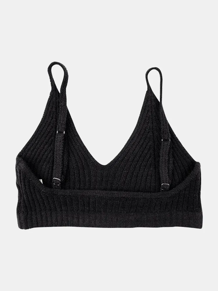 Lost In Nowhere Blossom Bralette - Black