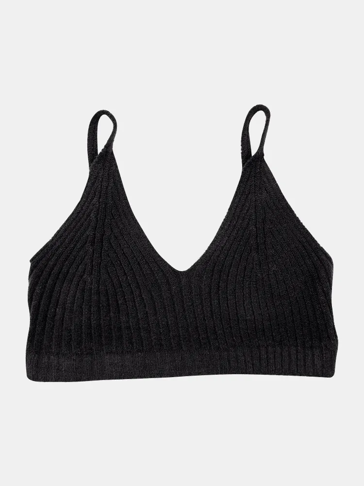 Lost In Nowhere Blossom Bralette - Black