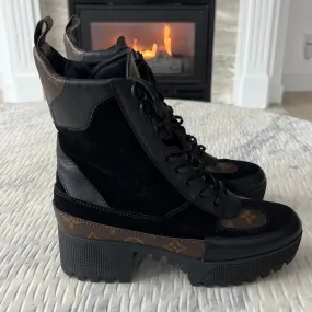 Louis Vuitton Platform Desert Boots