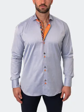 Maceoo Stretch Shirt | Einstein BlueBerry Blue