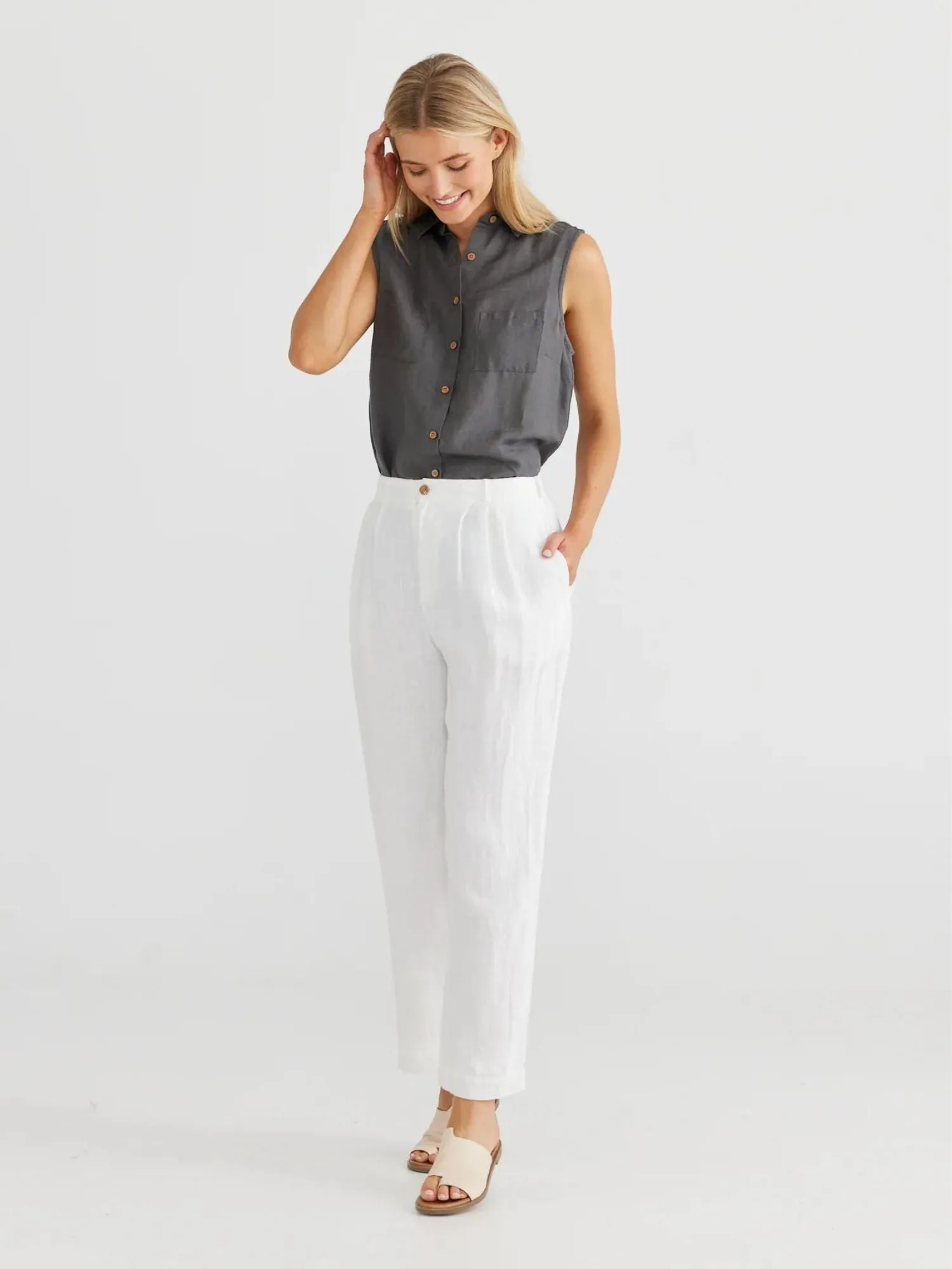 Mandalay Pants | White