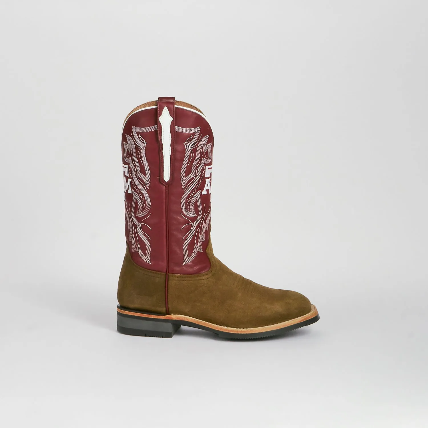 Men's A&M Horseman Barn Boot :: Olive