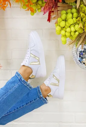 Miel Sneaker in Gold