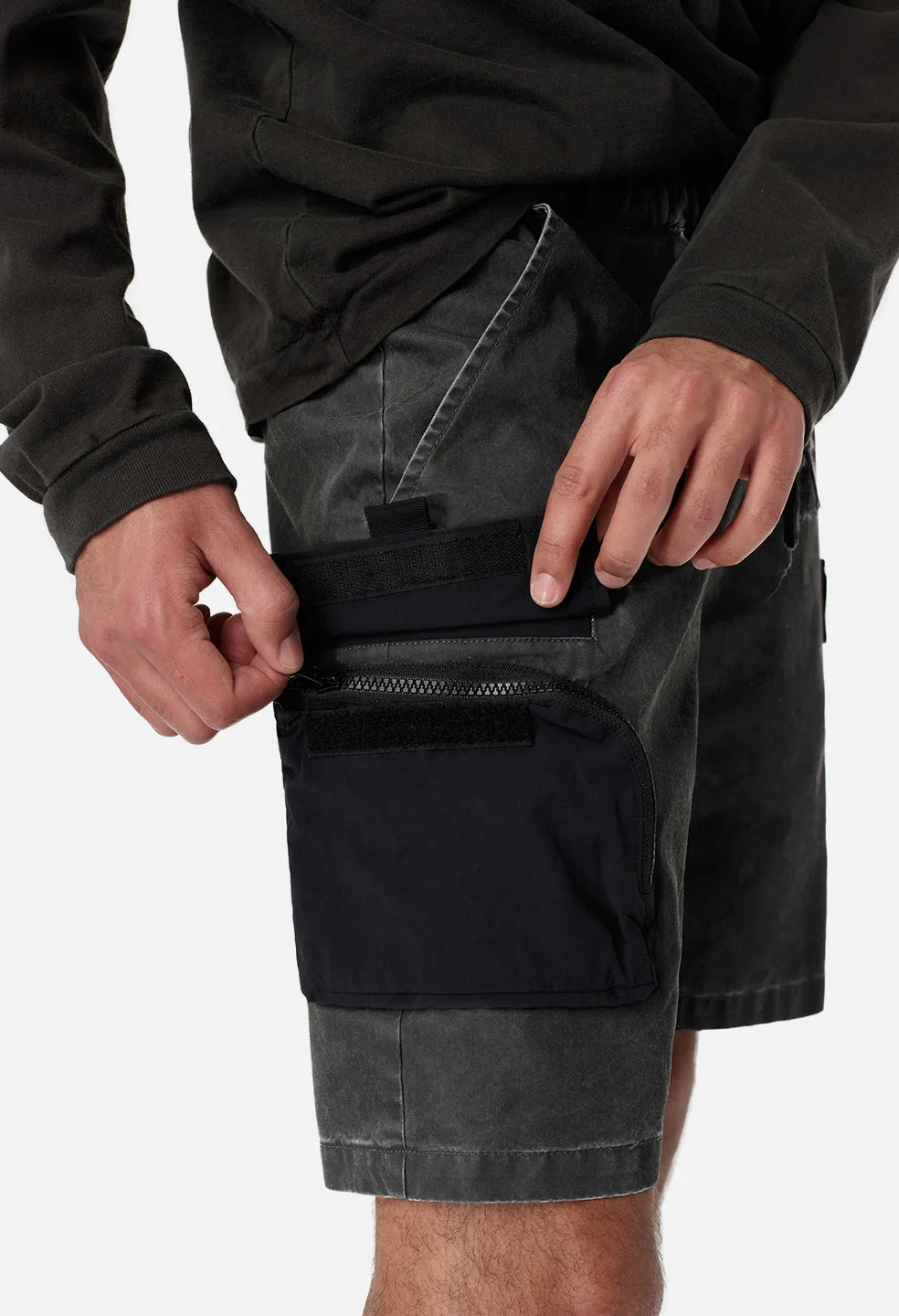 Miramar Tactical Cargo Shorts / Black