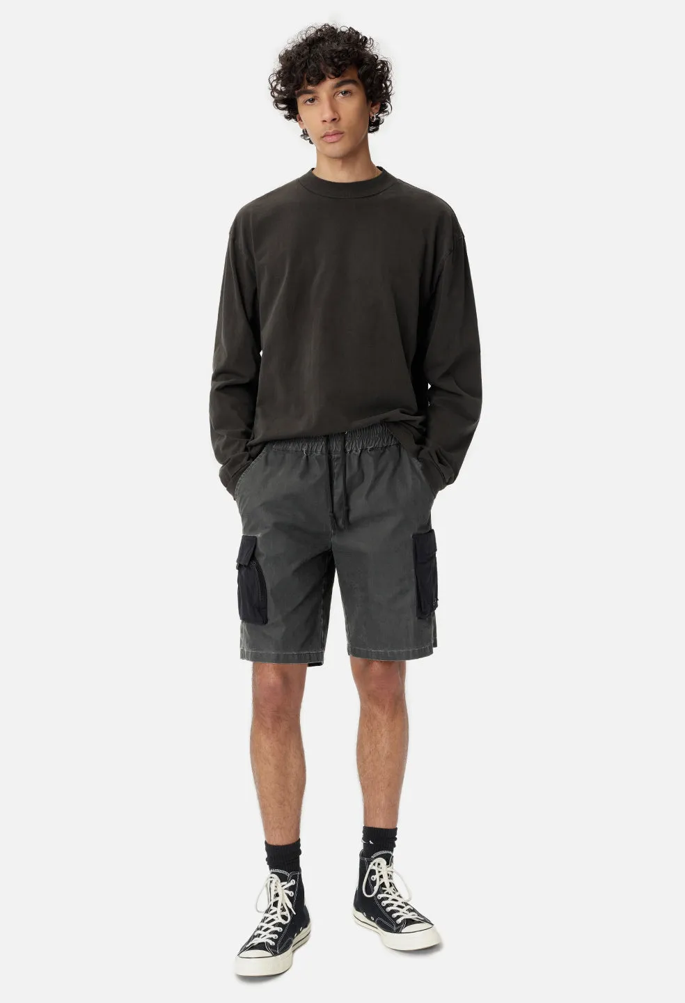 Miramar Tactical Cargo Shorts / Black