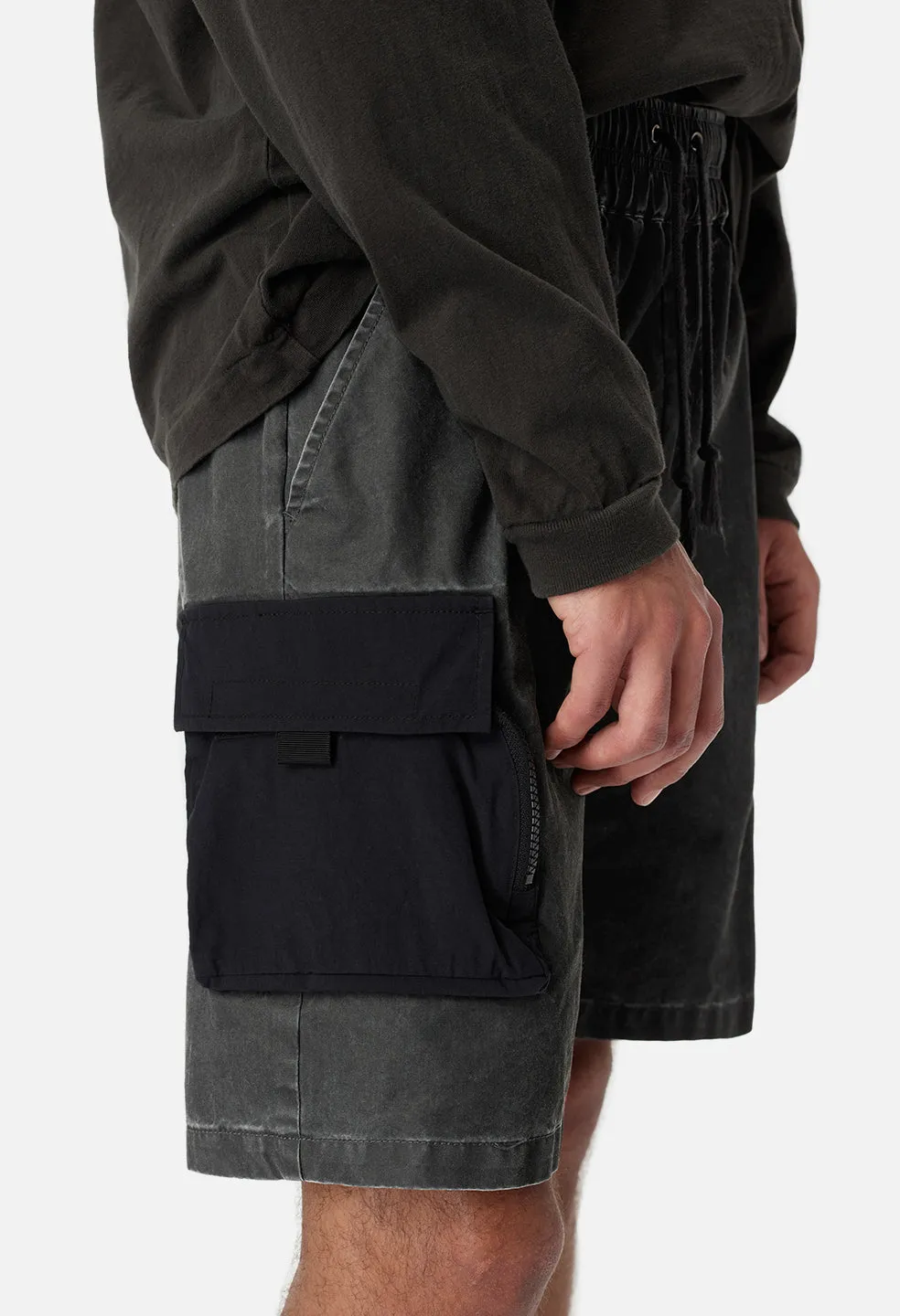 Miramar Tactical Cargo Shorts / Black