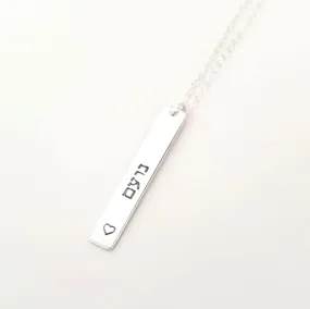 Name Necklace - Custom Hebrew Necklace