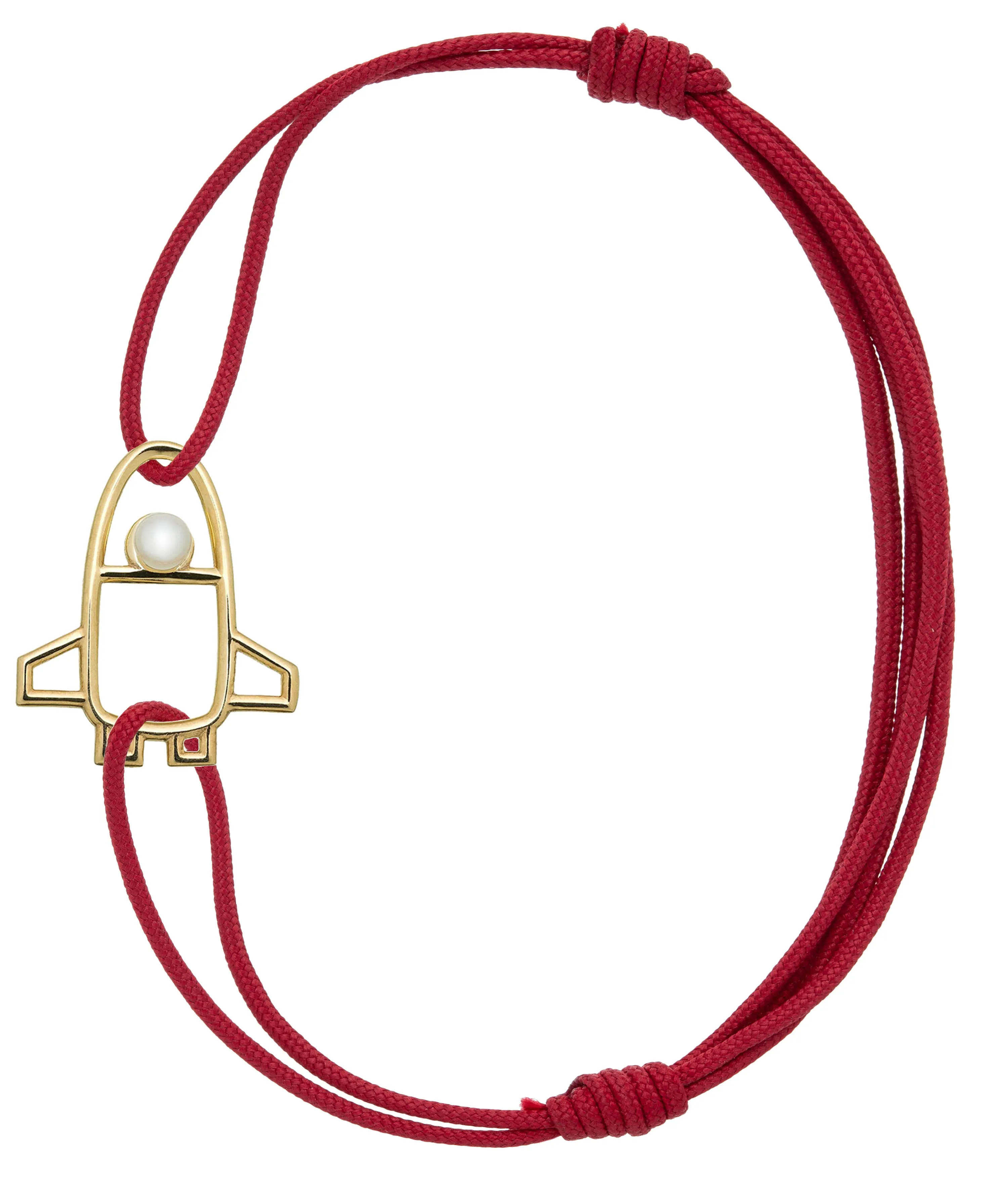 NAVE ESPACIAL PERLA CORD BRACELET