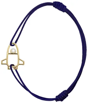 NAVE ESPACIAL PERLA CORD BRACELET