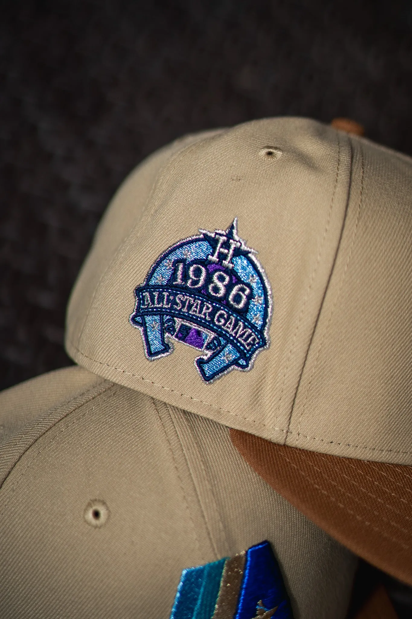 New Era Houston Astros 1986 ASG Grey UV (Vegas Gold/Khaki)