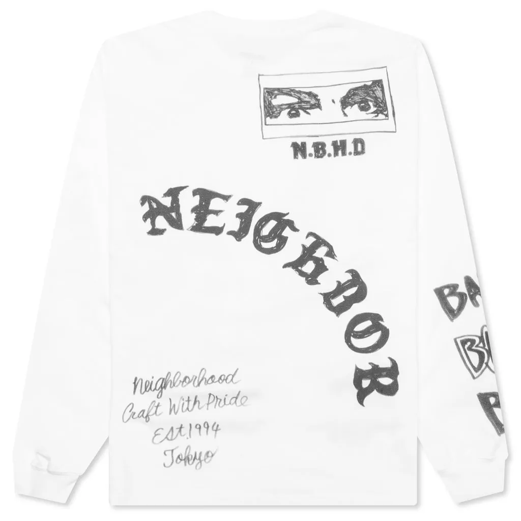 NH L/S Tee 17 - White