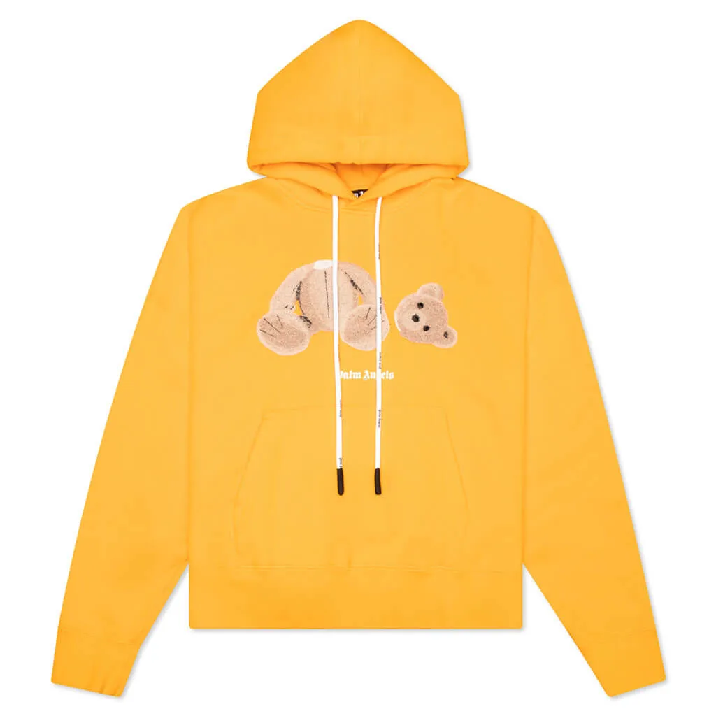 PA Bear Hoodie - Ocher Yellow/Brown