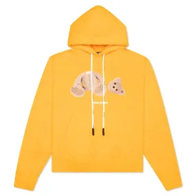 PA Bear Hoodie - Ocher Yellow/Brown