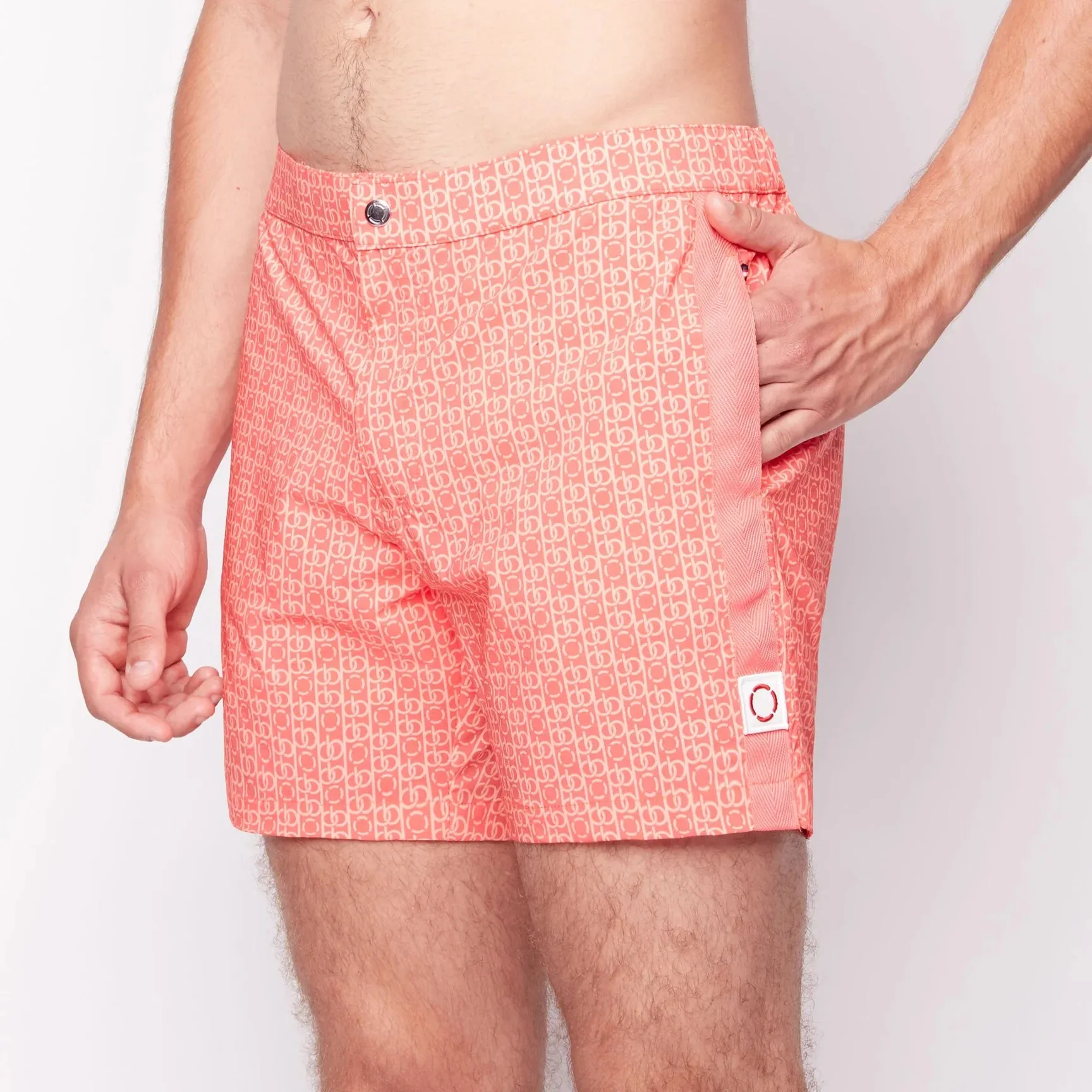 PB Tailored Swim Short (Coral)