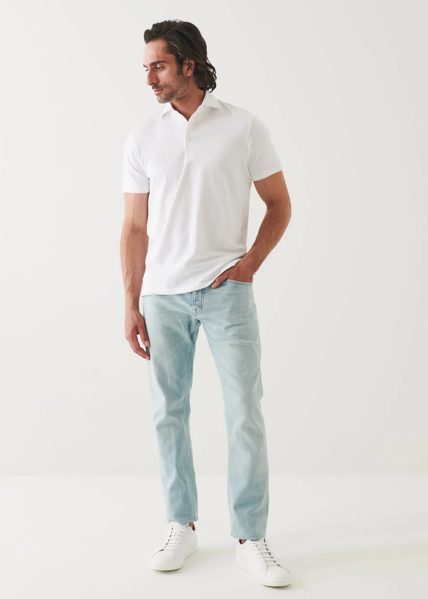 PIMA COTTON STRETCH POLO