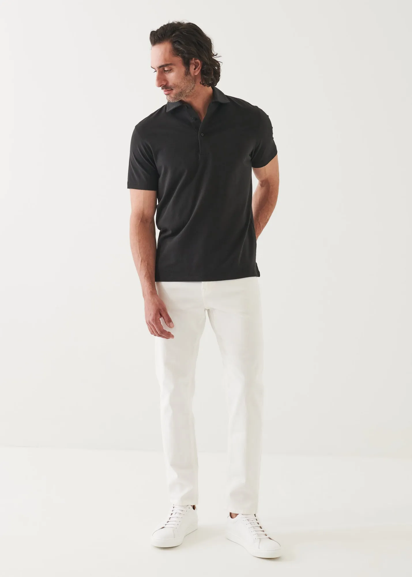 PIMA COTTON STRETCH POLO