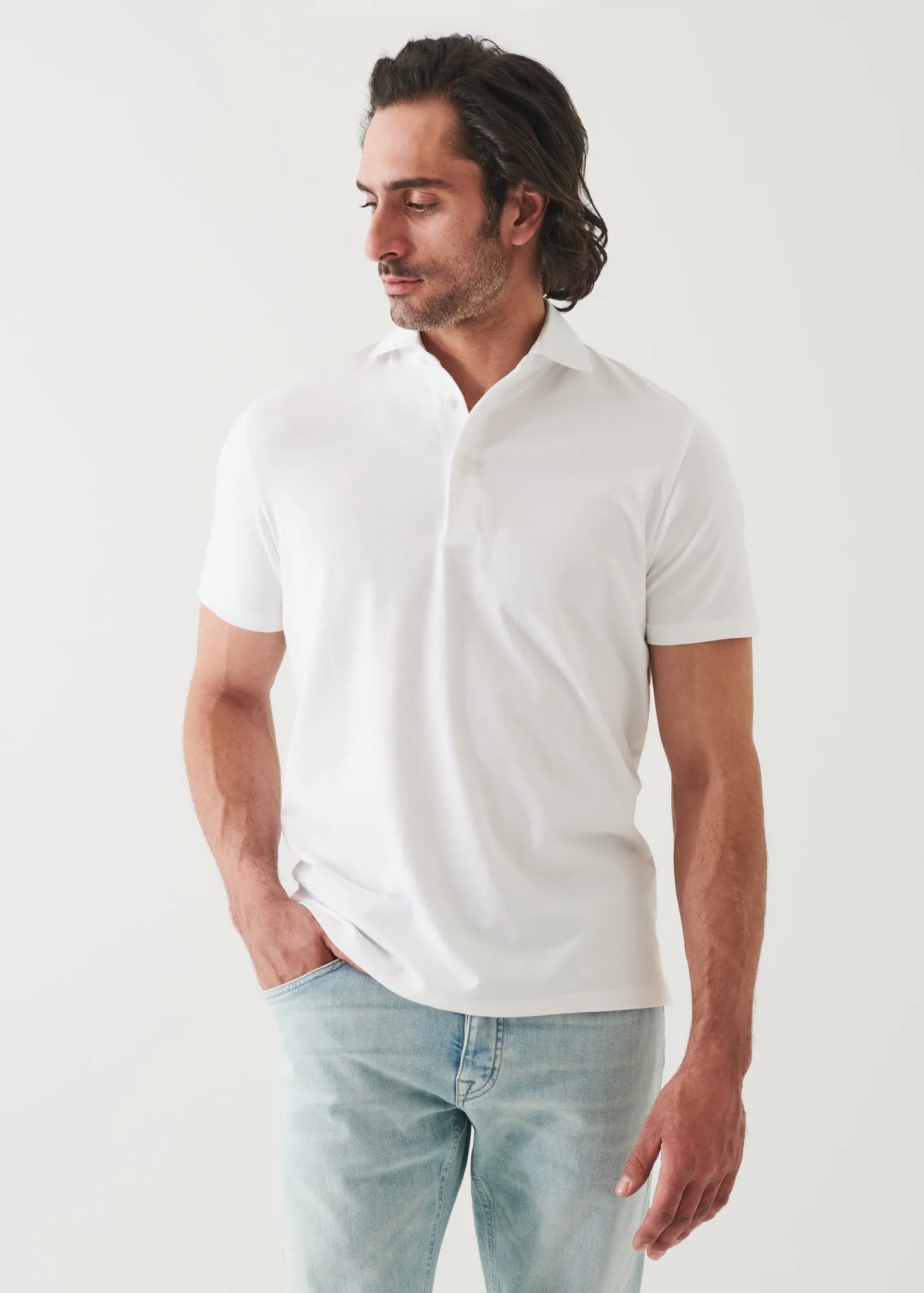 PIMA COTTON STRETCH POLO