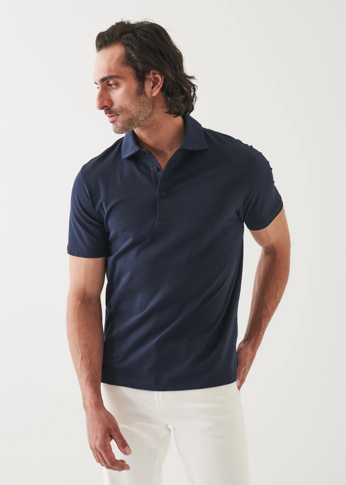 PIMA COTTON STRETCH POLO