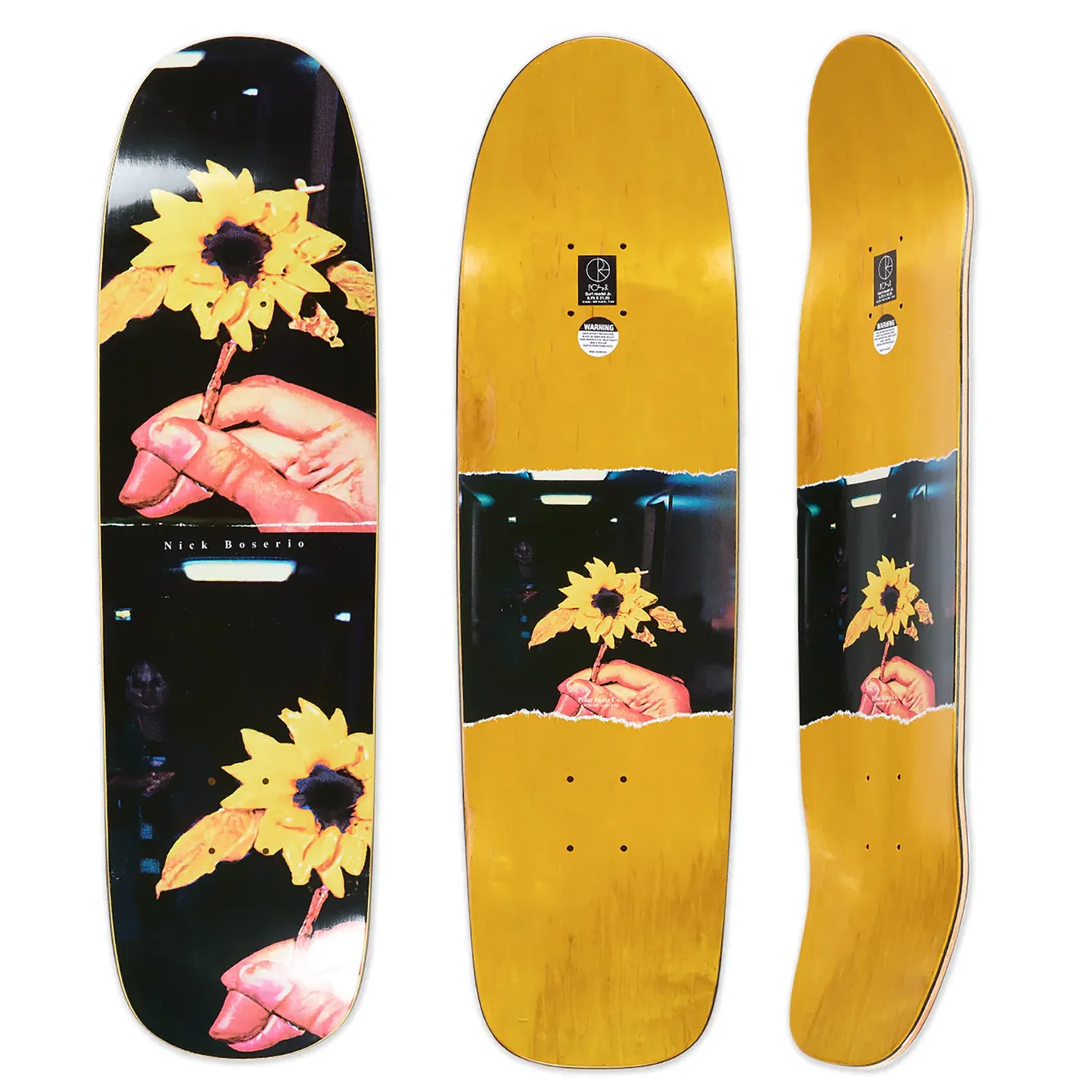 Polar - 8.75" (Surf Jr.) Nick Boserio - Flower