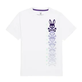 Psycho Bunny Kids Hudson Bunny Logo Tee - White