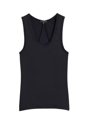 Rag & Bone Luca Cotton Tank - Black