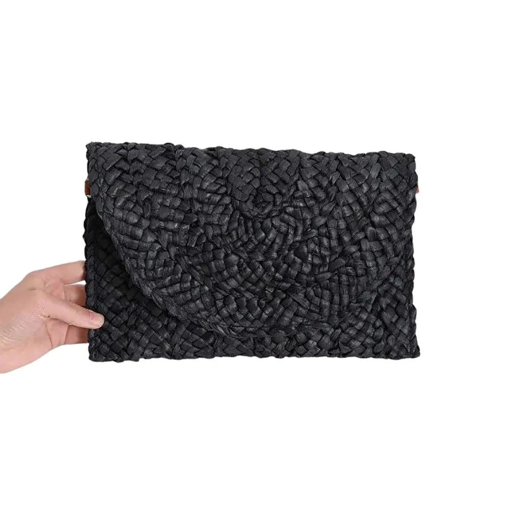 Rattan Braided Clutch Bag