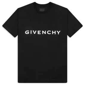 Reflective Slim Fit T-Shirt - Black