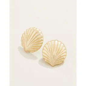 Spartina Shello Stud Earrings - Gold