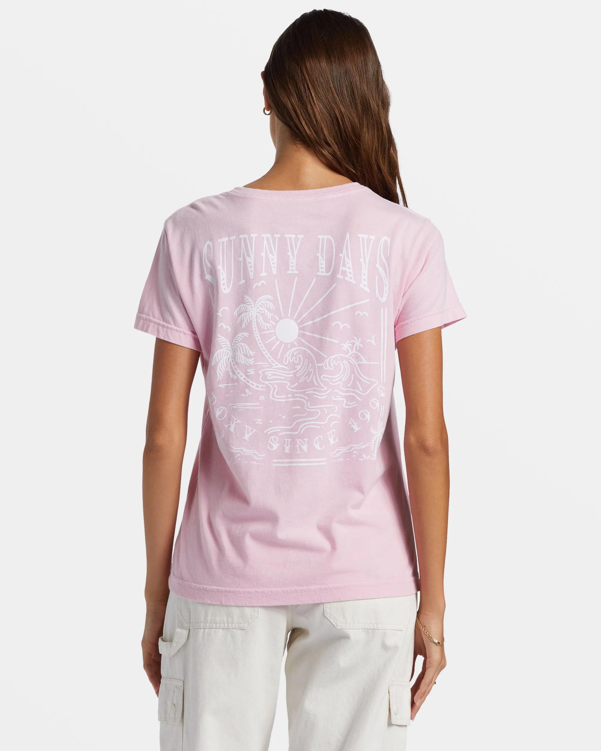 Sunny Days Boyfriend T-Shirt - Prism Pink