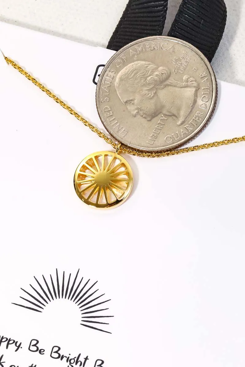 Sunshine Pendant Necklace