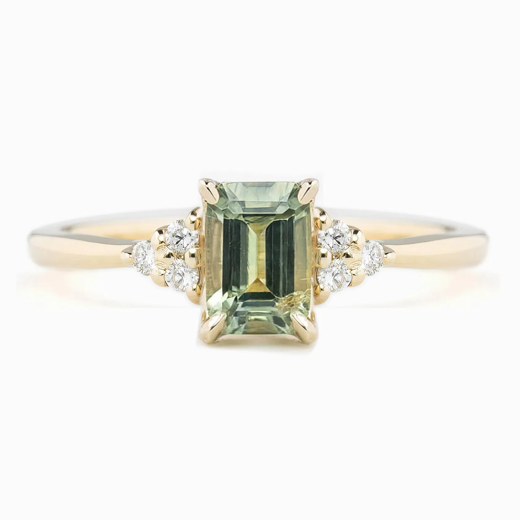 Teresa Setting, Emerald Cut