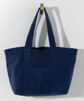 Terry Cloth Tote Bag - Navy