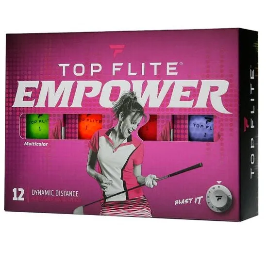 Top Flite Empower Ladies Golf Balls