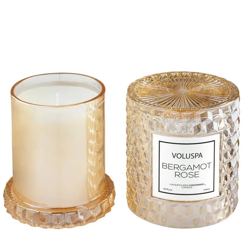 VOLUSPA | Bergamot Rose Cloche Candle