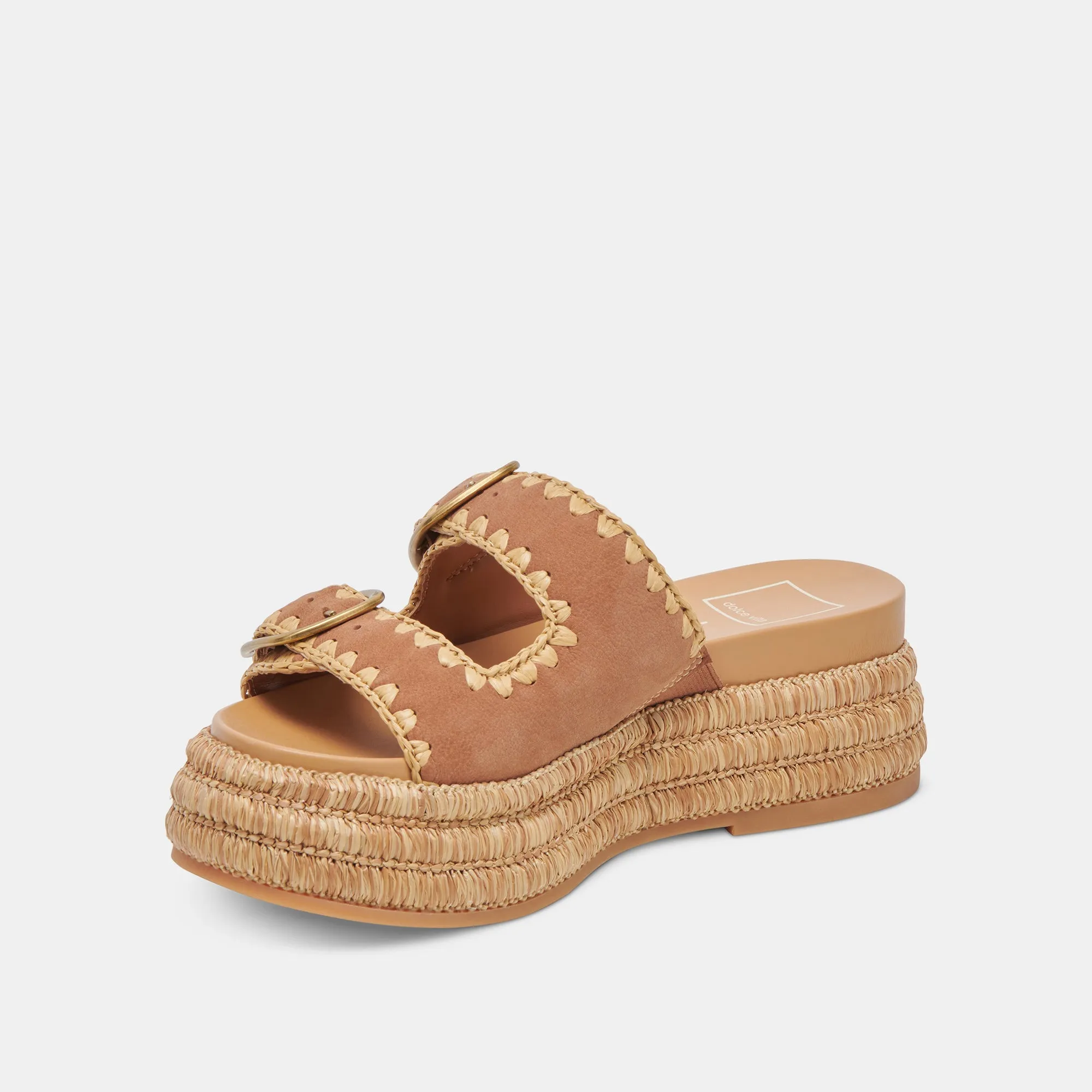 WANIKA SANDALS BROWN NUBUCK