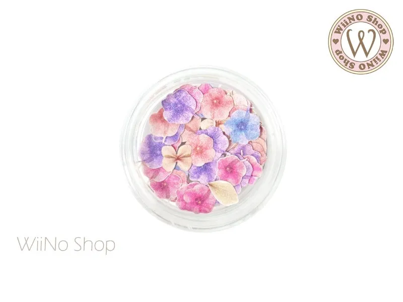 Watercolor Flower Nail Art Sequin Decoration (F11)