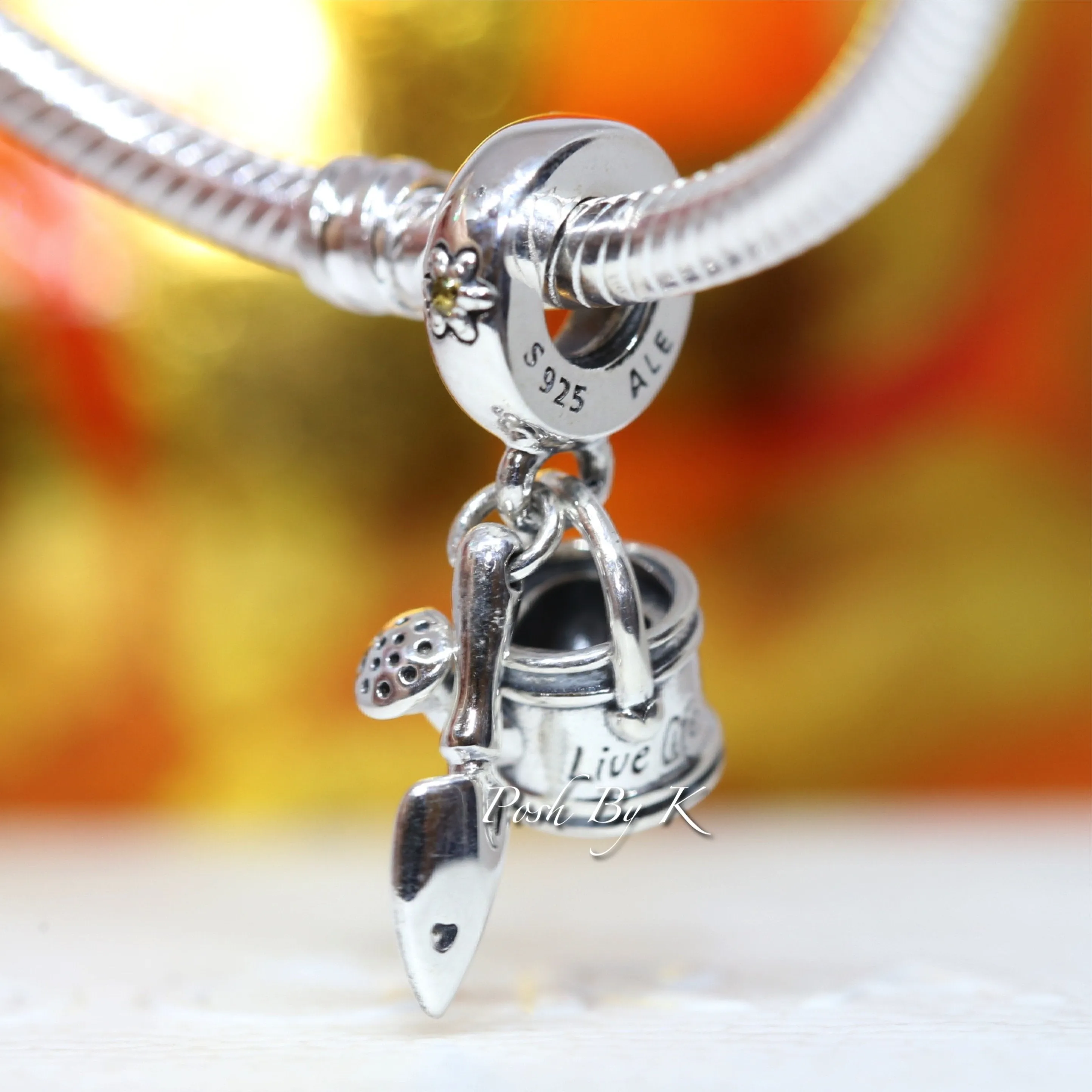 Watering Can & Trowel Dangle Charm 799359C01